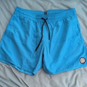 Volcom Lido Volley Shorts Light Blue Size L